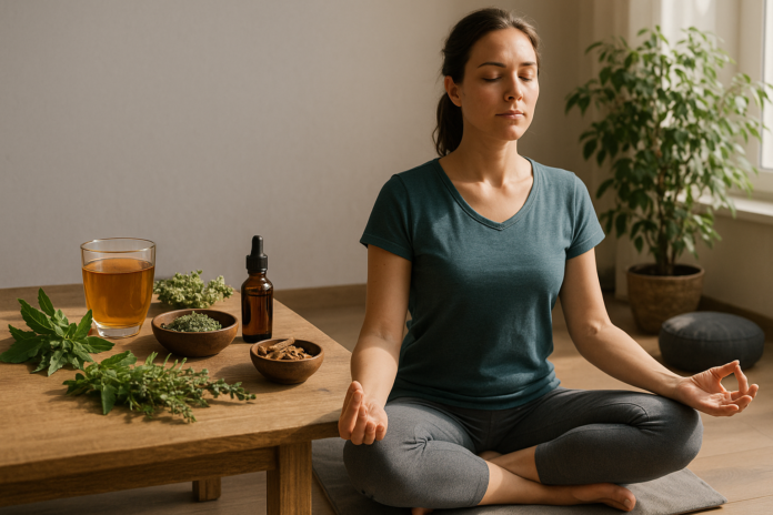 Ratgeber – Stressbewältigung durch Naturmittel Meditation, Kräuter & Co. im Alltag meistern Ratgeber – Stressbewältigung durch Naturmittel Meditation, Kräuter & Co. im Alltag meistern