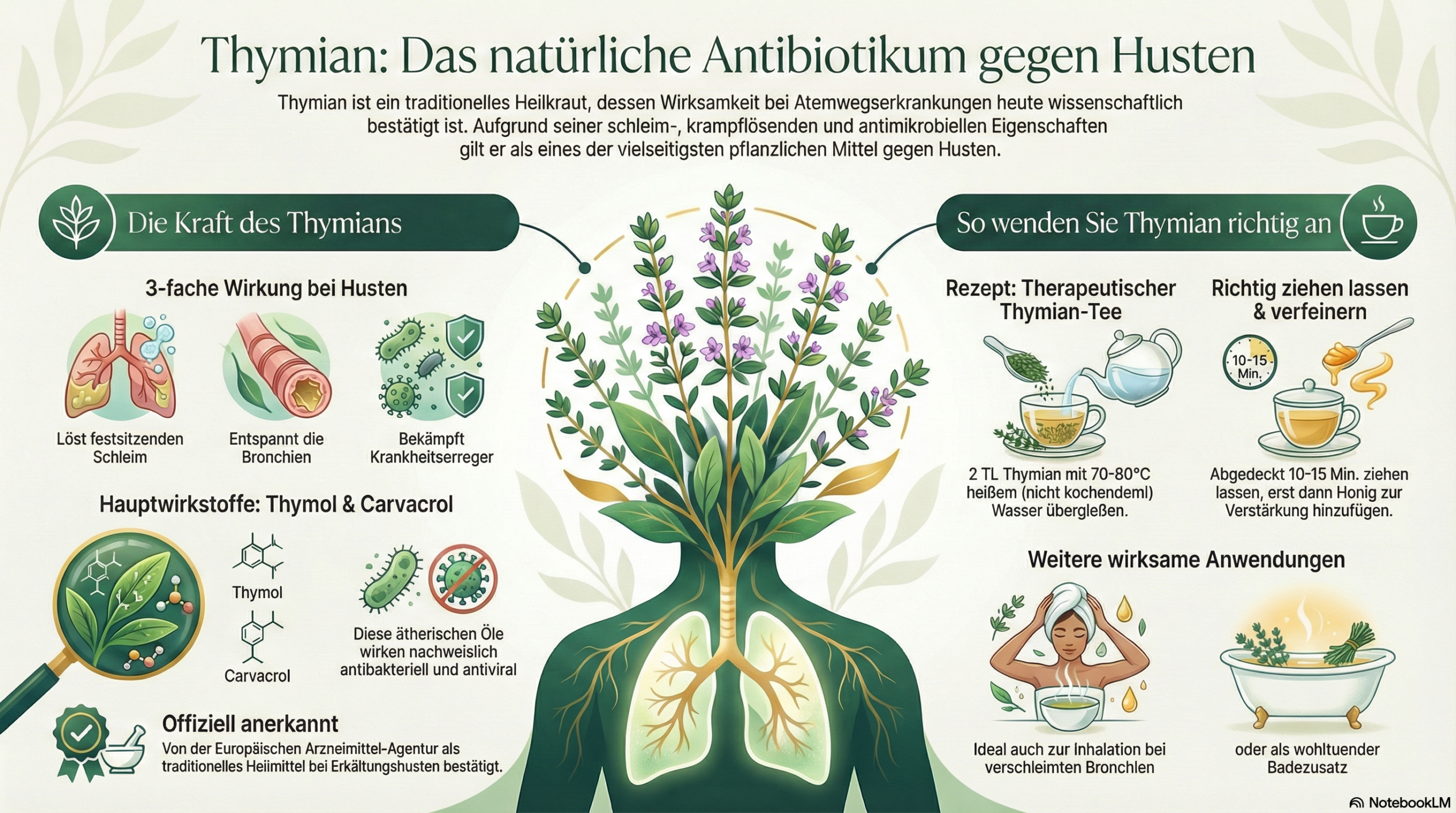 Thymian – Natürliches Mittel bei Husten