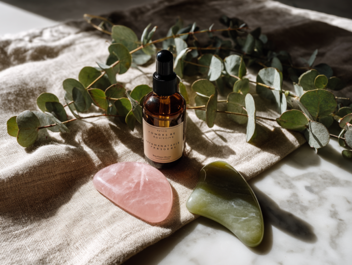 Botox Probier erst mal diesen Stein – Lymphdrainage mit Rosenquarz Die vergessene Anti-Aging-Methode aus der TCM