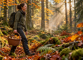 Pilzesammeln gegen Stress Warum der Waldspaziergang im Herbst Nerven und Immunsystem stärkt